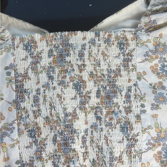 Abercrombie & fitch Floral Puff Sleeve Top size M - Picture 10 of 12